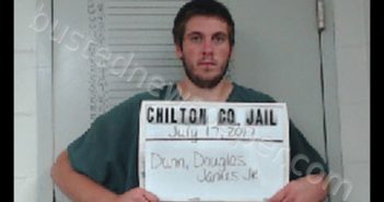DUNN, DOUGLAS JAMES | 2017-07-17 11:29:00 Chilton County, Alabama Booking