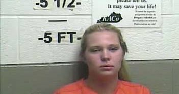 PAIGE PONDER | 2017-10-01 04:41:00 Whitley County, Kentucky Booking