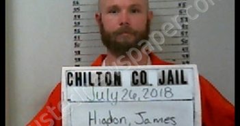 HIGDON, <B>JAMES</B> <B>DUSTIN</B> #, Chilton County, Alabama - 2018-07-26 16:55:00