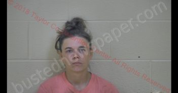 TINA R GASKINS | 2018-08-03 21:58:00 Taylor County, Kentucky Booking