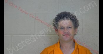 NICHOLAS J ELMORE | 2018-08-06 10:38:00 Taylor County, Kentucky Booking