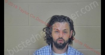 ANDREW W GRAY | 2018-08-08 16:58:00 Taylor County, Kentucky Booking