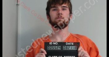JACOB DOMINIC DART | 2018-08-21 17:28:00 Clark County, Missouri Booking