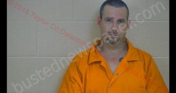 DANNY R BERRY | 2018-09-09 15:23:00 Taylor County, Kentucky Booking