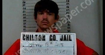 <B>SMITH</B>, <B>MICHAEL</B> <B>WARREN</B> #, Chilton County, Alabama - 2018-09-18 19:20:00