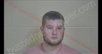 JACOB CADY | 2018-10-22 13:46:00 Taylor County, Kentucky Booking