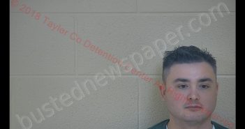CHRISTOPHER BANTA | 2018-10-27 12:19:00 Taylor County, Kentucky Booking