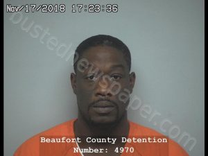 BRANDON LEE SIMMONS | 2018-11-17 17:16:17 Beaufort County, South Carolina Booking