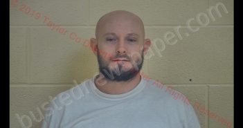 JUSTIN G BLAKEBURN | 2019-01-07 23:03:00 Taylor County, Kentucky Booking
