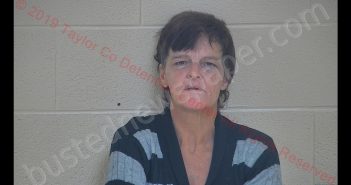 MELISSA G BAGBY | 2019-01-12 17:50:00 Taylor County, Kentucky Booking