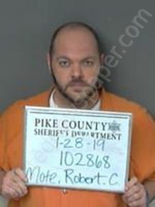 ROBERT CHRISTOPHER MOTE | 2019-01-28 16:07:00 Pike County, Alabama Booking