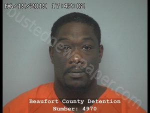 BRANDON LEE SIMMONS | 2019-02-19 17:37:34 Beaufort County, South Carolina Booking