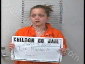 ICE, RACHELLE LYNN | 2019-04-07 21:30:00 Chilton County, Alabama Booking