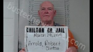 ARNOLD, ROBERT CLINTON | 2019-04-08 11:53:00 Chilton County, Alabama Booking