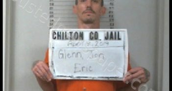 <B>GLENN</B>, JON <B>ERIC</B> #, Chilton County, Alabama - 2019-04-08 03:30:00