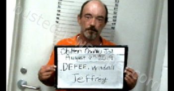 <B>DEFEE</B>, <B>JEFFERY</B> <B>WINDELL</B> #, Chilton County, Alabama - 2019-08-04 03:14:00