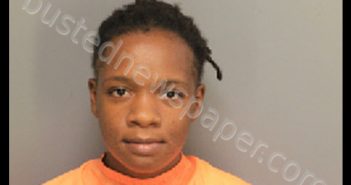 SHORT, JADA CHACIAH | 2019-09-23 20:00:00 Florence County, South Carolina Booking