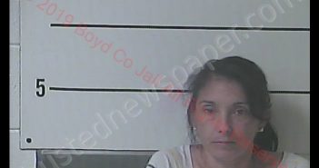 <B>KRISTINA</B> <B>A</B> <B>HATFIELD</B> #, Boyd County, Kentucky - 2019-09-25 19:12:00