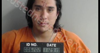 SAMSON K PADILLA | 2019-11-30 19:19:00 Clark County, Missouri Booking
