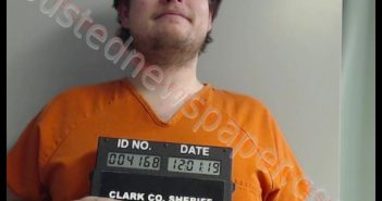 COREY M MC CUTCHEON | 2019-12-01 01:54:00 Clark County, Missouri Booking