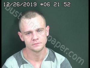 JONES, ETHAN CASEY | 2019-12-26 00:41:00 Brown County, Ohio Booking