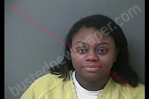 MARRISSA ALISE FONDIA-RHODES | 2020-01-07 12:39:00 Howard County, Indiana Booking