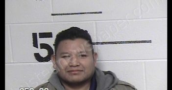 GOMEZ-RAMOS, SANTOS | 2020-01-17 Chase County, Kansas Booking