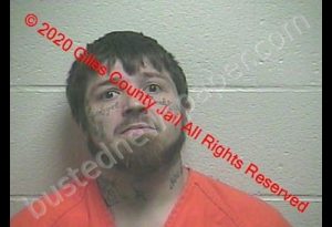 JUSTIN KYLE REYNOLDS | 2020-01-24 09:13:00 Giles County, Tennessee Booking