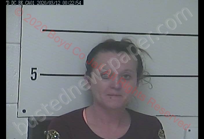 SHEENA MARIE KIRK #, Boyd County, Kentucky - 2020-03-12 00:04:00