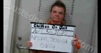 <B>NELSON</B>, <B>JESSICA</B> SALLY #, Chilton County, Alabama - 2020-04-30 20:56:00