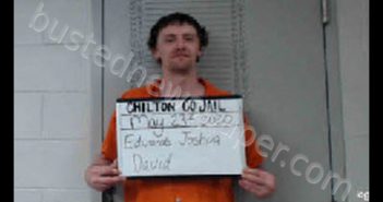 <B>EDWARDS</B>, <B>JOSHUA</B> <B>DAVID</B> #, Chilton County, Alabama - 2020-05-23 01:01:00