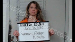 SIMMONS, AMBER MICHELLE | 2020-06-16 17:42:00 Chilton County, Alabama Booking