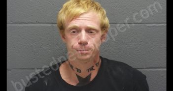 ZACHERY ALLEN BOSTER | 2020-07-22 03:39:00 Montgomery County, Indiana Booking