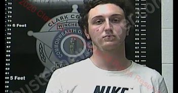 EVAN CHRISTOPHER GIBALA | 2020-07-30 21:49:00 Clark County, Kentucky Booking