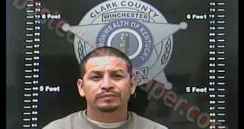 ANTONIO GARCIA VARGAS | 2020-07-31 13:38:00 Clark County, Kentucky Booking