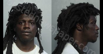 HUDSON, CHRISTIAN | 2020-08-06 21:33:00 Miami-Dade County, Florida Booking