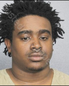 SHAW, AARON JAMAR SAMUEL | 2020-09-03 Broward County, Florida Booking