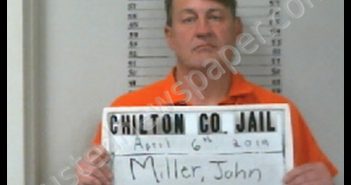 <B>MILLER</B>, <B>JOHN</B> <B>DAVID</B> #, Chilton County, Alabama - 2020-09-23 13:24:00