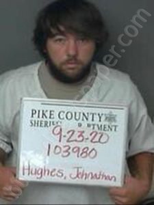 JONATHAN TYLER HUGHES | 2020-09-23 14:17:00 Pike County, Alabama Booking