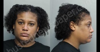 BONDS, CRYSTAL ALEXANDRA | 2020-09-23 21:07:00 Miami-Dade County, Florida Booking