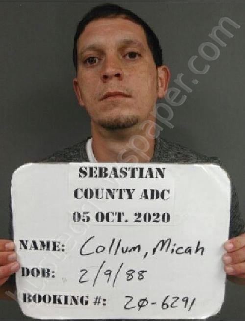 COLLUM, MICAH CHRISTOPHER #, Sebastian County, Arkansas - 2020-10-05 04:27:00
