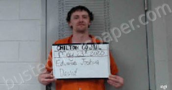 <B>EDWARDS</B>, <B>JOSHUA</B> <B>DAVID</B> #, Chilton County, Alabama - 2020-11-09 13:02:00