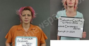 CHRISTENSEN, ASHLEE DAWN | 2021-01-17 21:11:00 Sebastian County, Arkansas Booking
