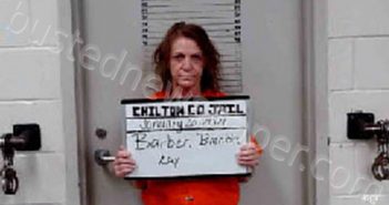 BARBER, BRENDA KAY | 2021-01-22 18:03:00 Chilton County, Alabama Booking