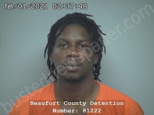 CHARLES ISIAH BROWN | 2021-02-01 02:20:08 Beaufort County, South Carolina Booking