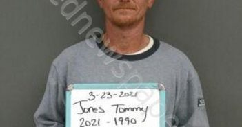 <B>JONES</B>, <B>TOMMY</B> <B>ALVIN</B> #, Sebastian County, Arkansas - 2021-03-23 17:48:00