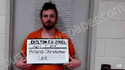 ADAMS, CHRISTOPHER LEE #, Chilton County, Alabama - 2021-04-01 10:55:00