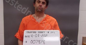 <B>BRYANT</B>, <B>JERRY</B> #, Crawford County, Indiana - 2021-04-08 23:20:00