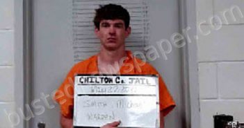 <B>SMITH</B>, <B>MICHAEL</B> <B>WARREN</B> #, Chilton County, Alabama - 2021-05-27 22:14:00