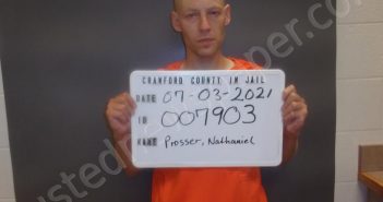 PROSSER, NATHANIEL DUWAYNE | 2021-07-03 04:37:00 Crawford County, Indiana Booking